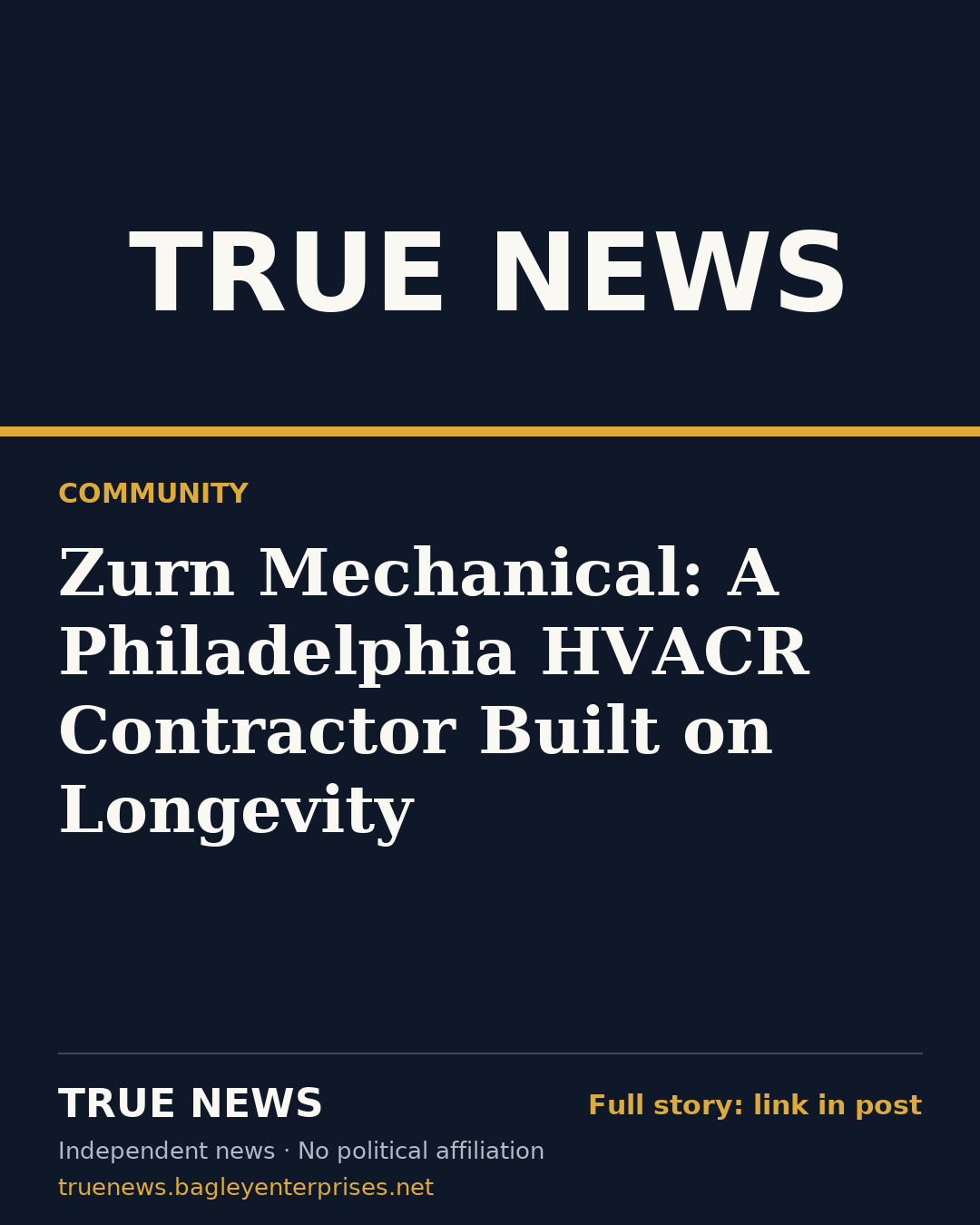 Share card: Zurn Mechanical: A Philadelphia HVACR Contractor Built on Longevity